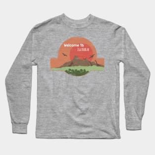 Welcome to Isla Nublar Long Sleeve T-Shirt